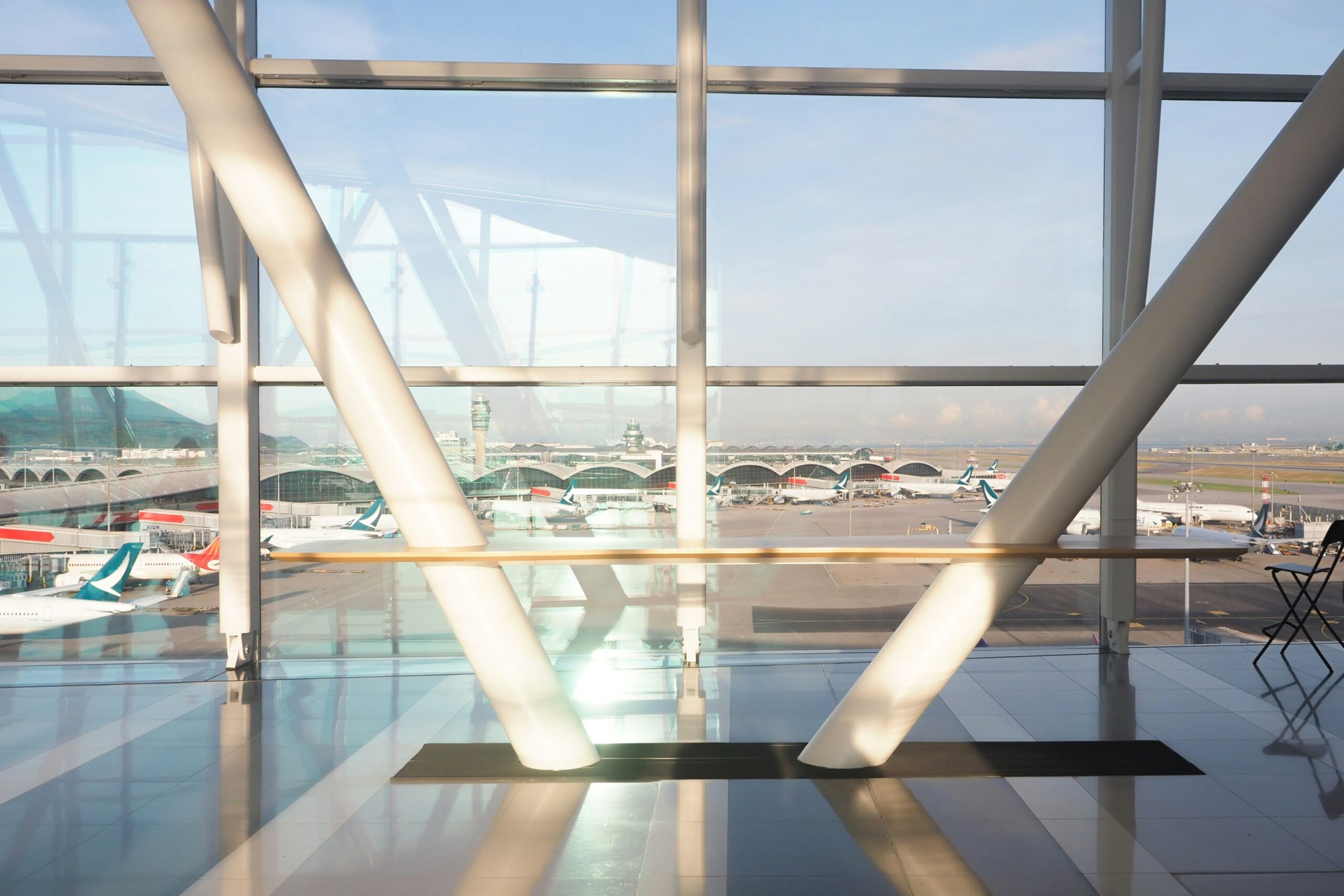 business traveler with suitcase