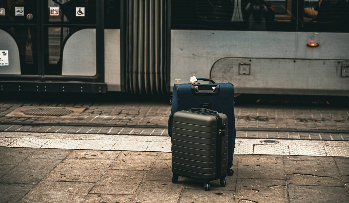 A photo showcasing rugged hardshell luggage models